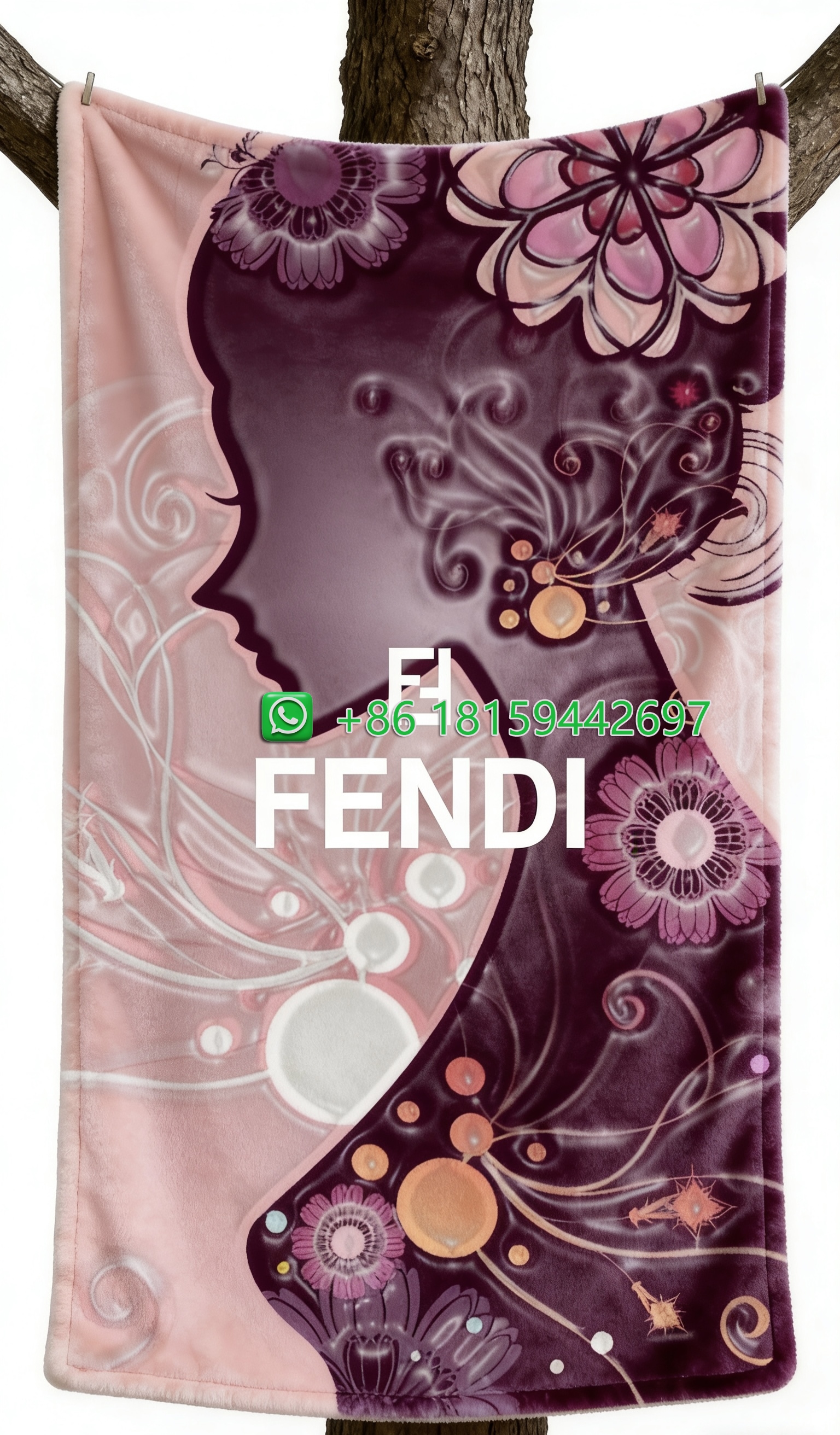 Fendi Throw Blankets